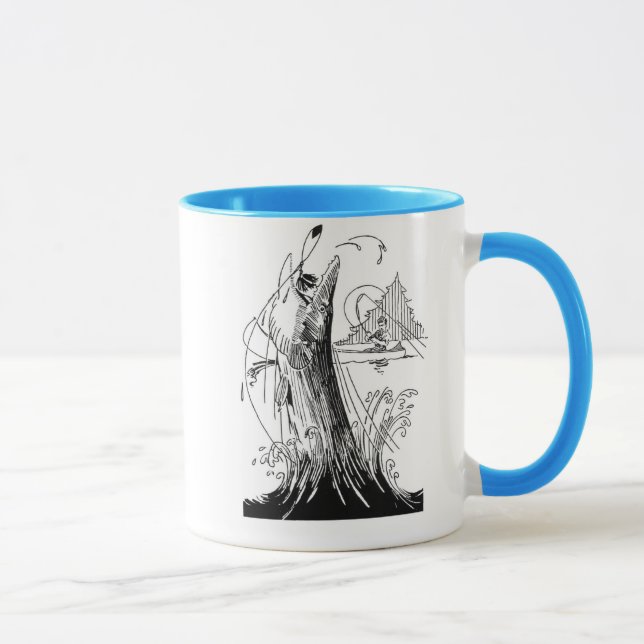 Muskie Laufleine-Kaffee-Tasse Tasse (Rechts)