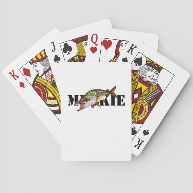 Muskie Spielkarten (Rückseite)