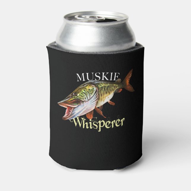 Muskie Whisperer Dosenkühler (Kanne Rückseite)