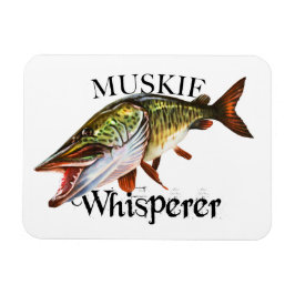 Muskie Whisperer Magnet