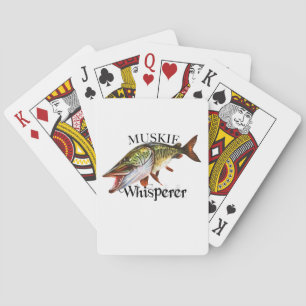 Muskie Whisperer Spielkarten