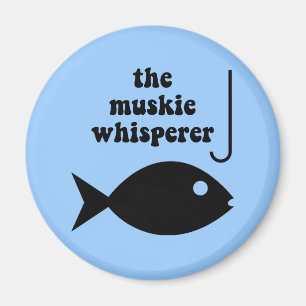 muskie Whispererfischen Magnet