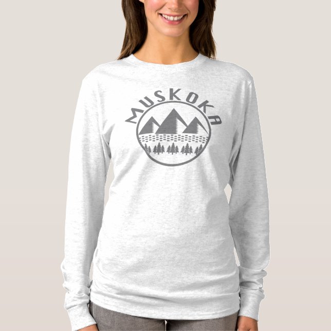 Muskoka Design - Basic Long Sleeve T - Shirt (Vorderseite)