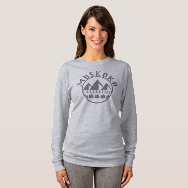 Muskoka Design - Basic Long Sleeve T - Shirt (Vorne ganz)