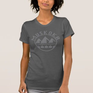 Muskoka Design - Frauen Bella+Leinwand Slim Fit T- T-Shirt