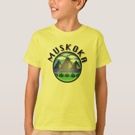 Muskoka Design (Version 2) - Kids' Basic T - Shirt