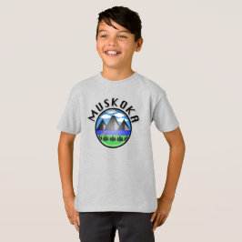 Muskoka Design (Version 2) - Kids' Basic T - Shirt