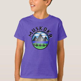 Muskoka Design (Version 2) - Kids' Basic T - Shirt