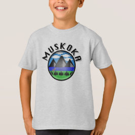 Muskoka Design (Version 2) - Kids' Basic T - Shirt