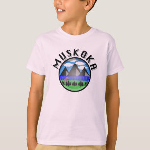 Muskoka Design (Version 2) - Kids' Basic T - Shirt
