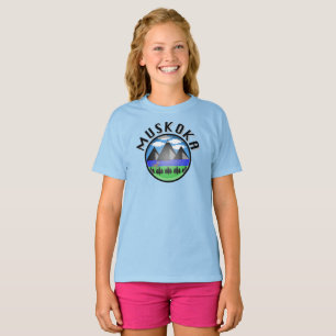 Muskoka Design (Version 2) - Mädchenstützpunkt T - T-Shirt
