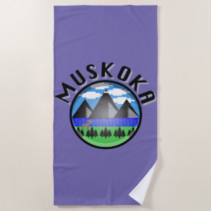 Muskoka Design (Version 2) - Strandtuch