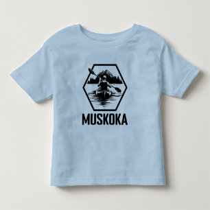 Muskoka Ontario Paddler - Kinder fein Jersey T-Shi Kleinkind T-shirt