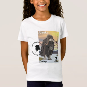 Muskox Briefmarke Souvenir T-Shirt