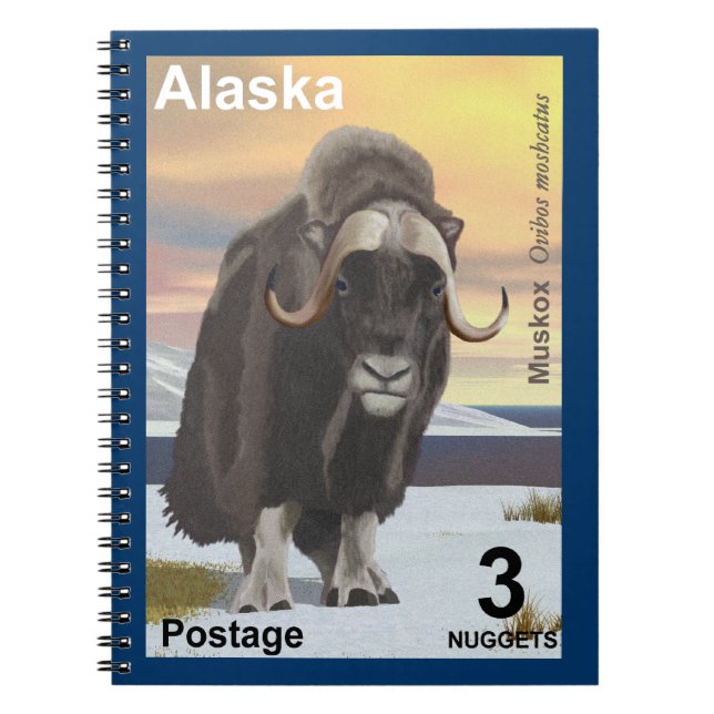Muskox Notizblock (Vorderseite)