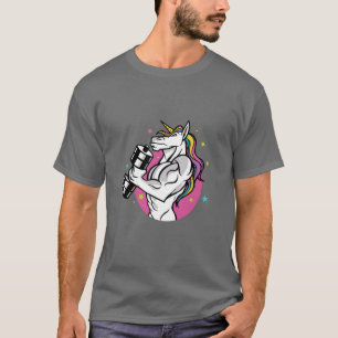 Muskuläre Gewichtszunahme Unicoron-T - Shirt
