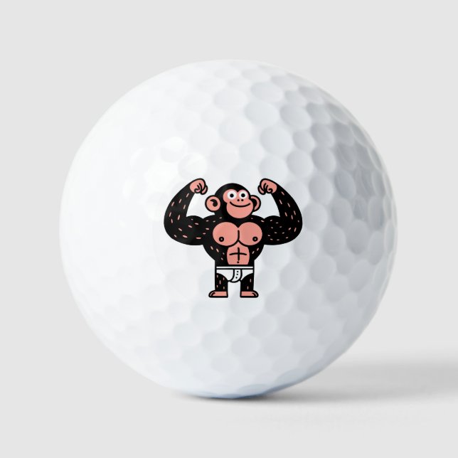 Muskulatur Golfball (Vorderseite)
