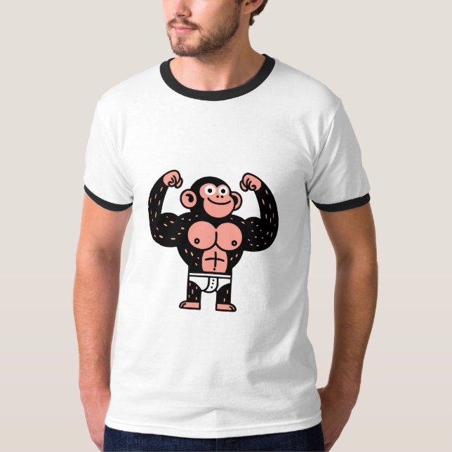 Muskulatur T-Shirt (Vorderseite)