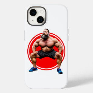 Muskulöser Bärtiger Case-Mate iPhone 14 Hülle