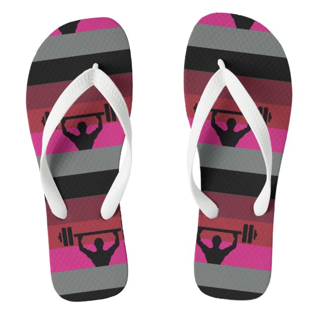 Muskulöser Stolz Flip Flops (Fußbett)