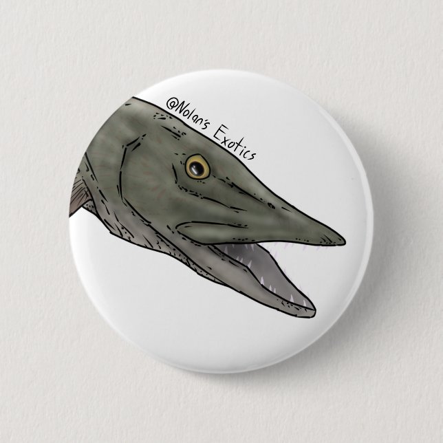 Musky pin button (Vorderseite)