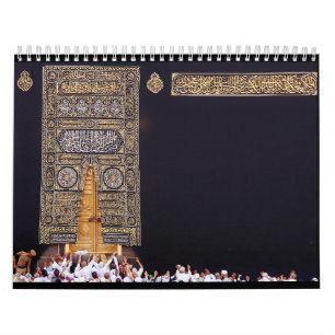 Muslim Hajj Mubarak Heiligen Kaaba Mekka Saudi-Ara Kalender
