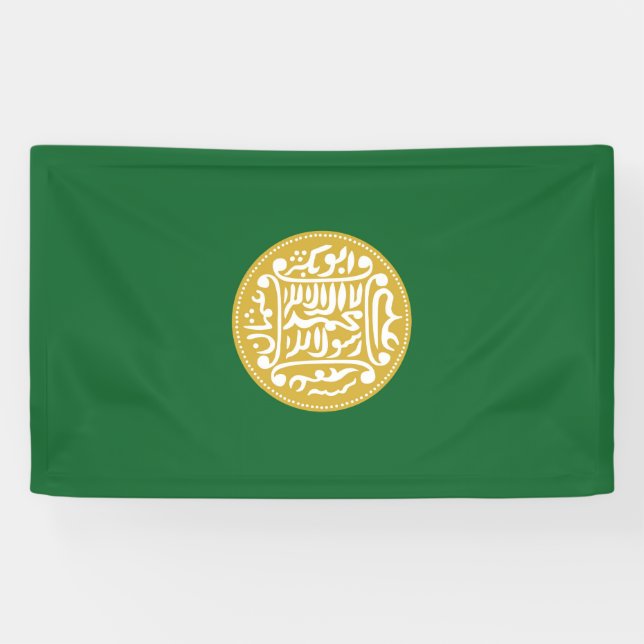 Muslimische Flagge Rohingya Banner (Horizontal)