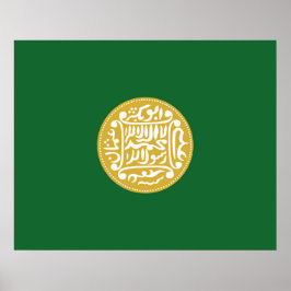 Muslimische Flagge Rohingya Poster