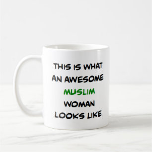 muslimische Frau, großartig Kaffeetasse