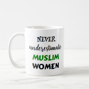 muslimische Frauen Kaffeetasse
