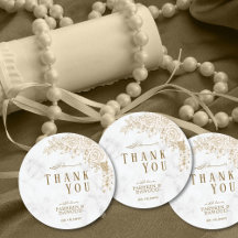 Muslimische Gastgeschenk Hochzeit aus weißem Marmo