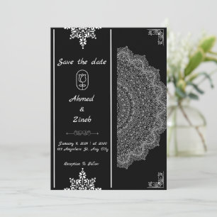 Muslimische Hochzeit Terminankündigung Save The Date