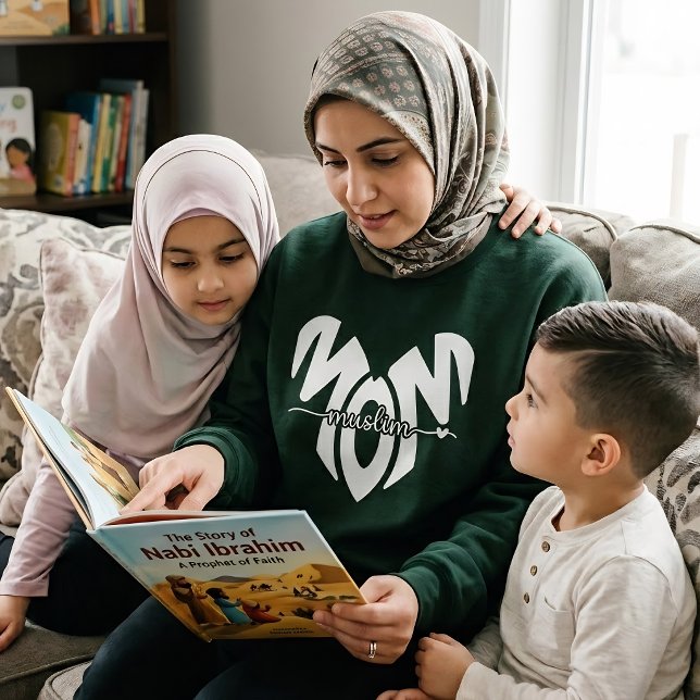 muslimische Mama Herz Sweatshirt (Von Creator hochgeladen)