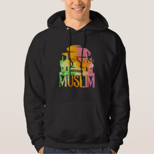 Muslimische Religion Koran Allah Islamische Mosche Hoodie