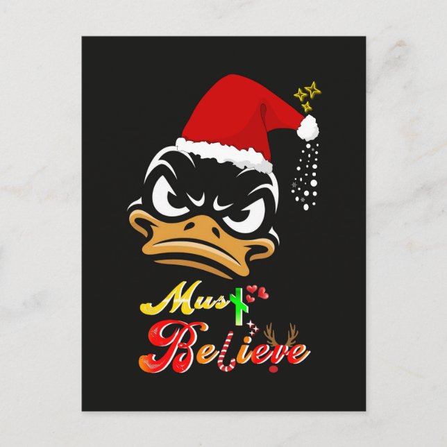 Muss an Weihnachten glauben (Vorderseite)
