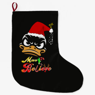 Muss an Weihnachten glauben Großer Weihnachtsstrumpf