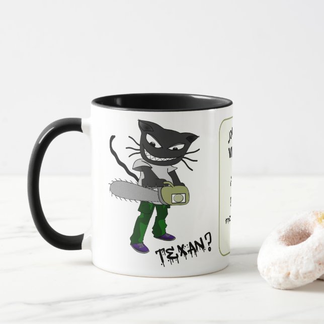 Muss eine texanische Tasse sein (Mit Donut)