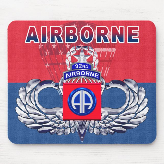 "Muss haben" 82. Im Flugzeug Division Mousepad (Vorne)