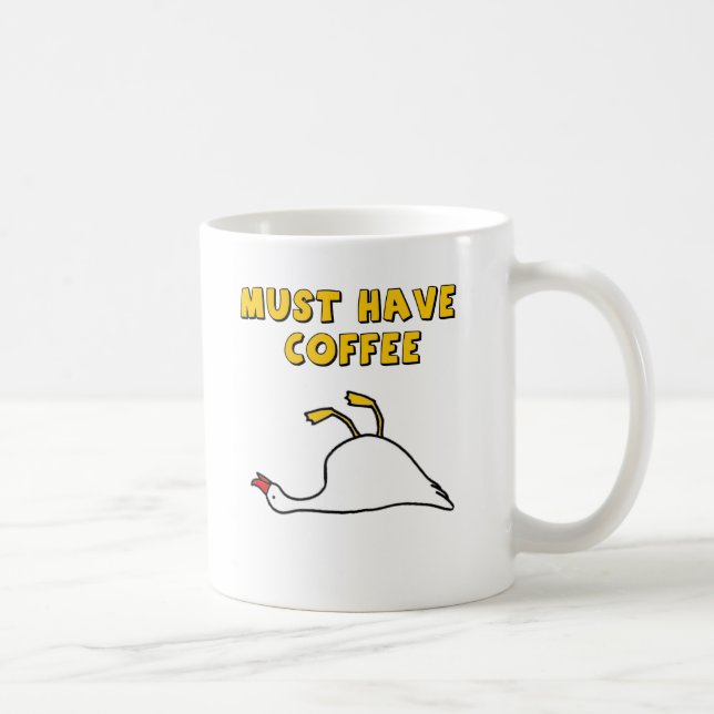 Muss Kaffee trinken Tasse (Rechts)