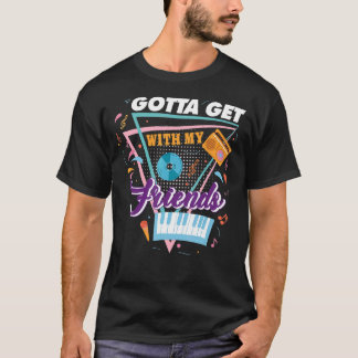 Muss mit meinen Freundinnen Brautjungfer 90er Jung T-Shirt