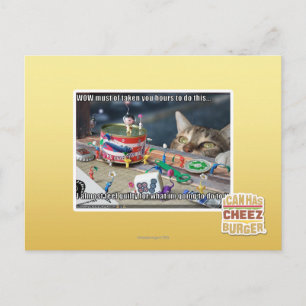 Muss Stunden Postkarte