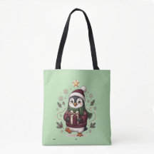 Muss Süße Weihnachts-Pinguin-Tragetasche kaufen