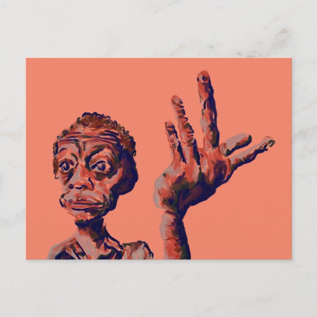 muss warten postkarte (Vorderseite)