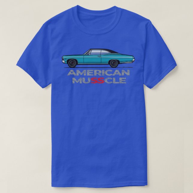 Musscle Turquoise T-Shirt (Design vorne)