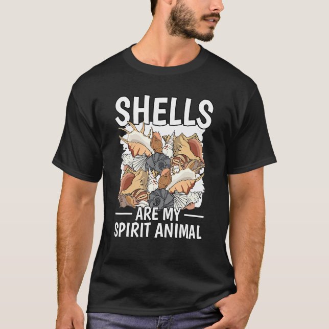 Mussel Clam Seashell Muscheln T-Shirt (Vorderseite)