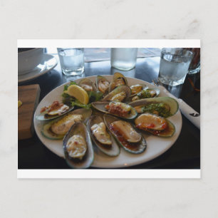 Mussels Postkarte