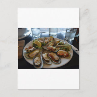 Mussels Postkarte
