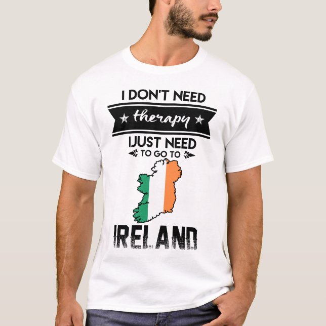 müssen nur in Irland gehen T-Shirt (Vorderseite)