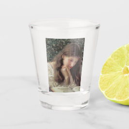 Müßiggang (Schöne Frau in Tränen) Schnapsglas