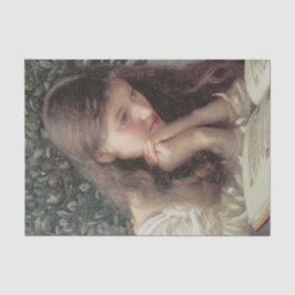 Müßiggang (Schöne Frau in Tränen) Seidenpapier